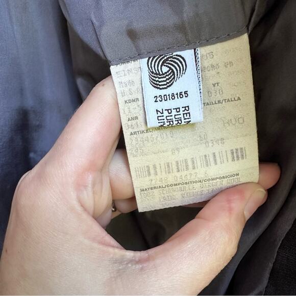 Hugo Boss Gray Wool Suit Jacket Made in USA 2-Button Classic Fit 42R - Picture 8 of 9